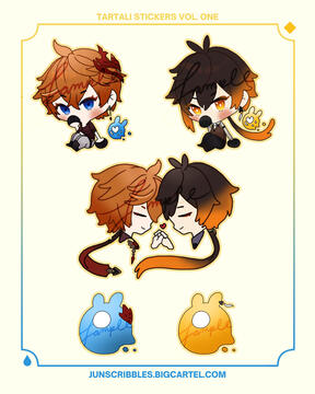 Tartali Sticker Sheet